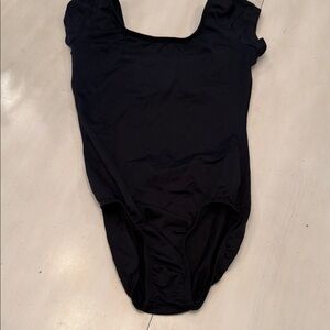 Classic Black Adult Small Leotard